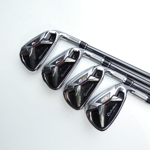 Used TaylorMade M2 2016 Iron Set / 5 - PW + AW / Regular Flex