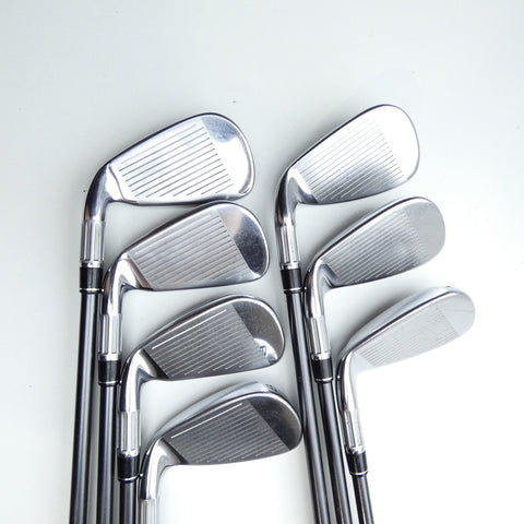 Used TaylorMade M2 2016 Iron Set / 5 - PW + AW / Regular Flex