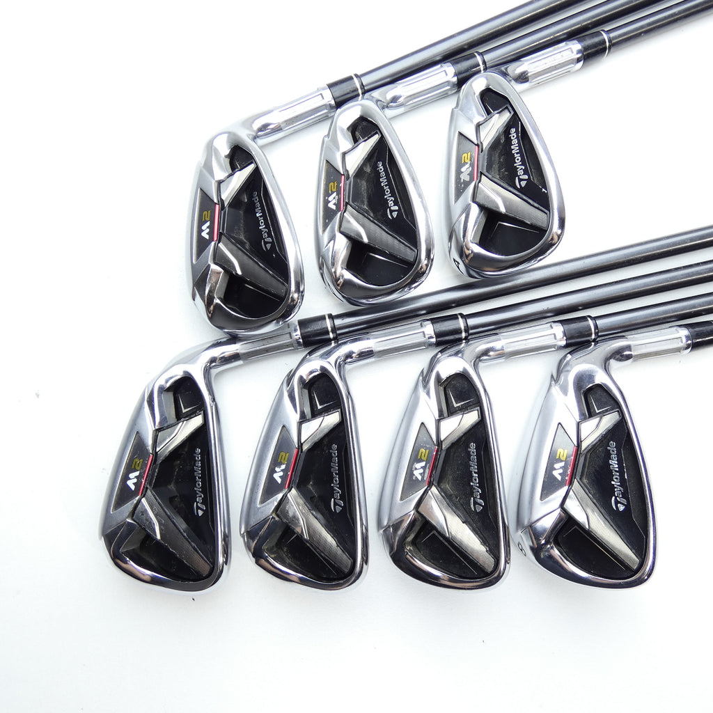 Used TaylorMade M2 2016 Iron Set / 5 - PW + AW / Regular Flex