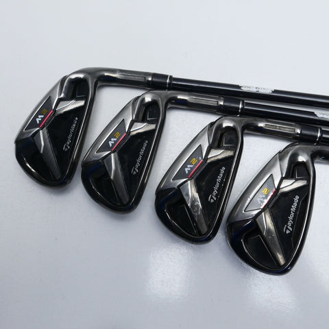 Used TaylorMade M2 2016 Iron Set / 5 - SW / Soft Regular Flex