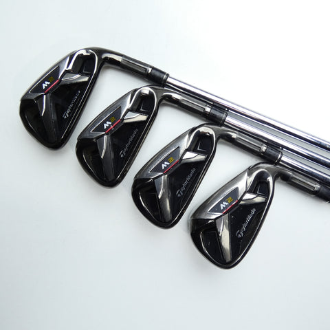 Used TaylorMade M2 2016 Iron Set / 5 - SW / Stiff Flex