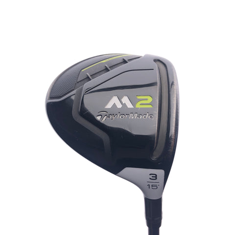 Used TaylorMade M2 2017 3 Fairway Wood / 15 Degrees / Regular Flex