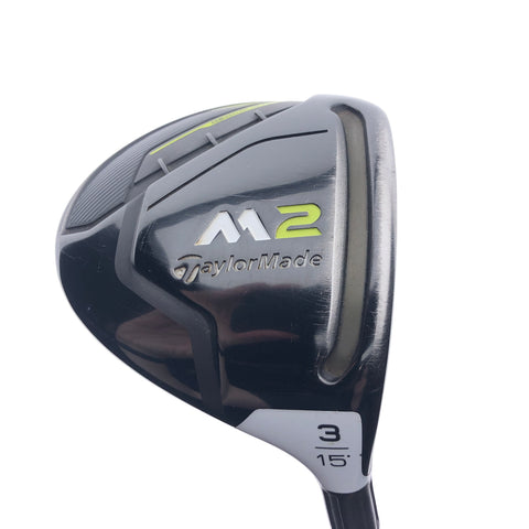Used TaylorMade M2 2017 3 Fairway Wood / 15 Degrees / Regular Flex