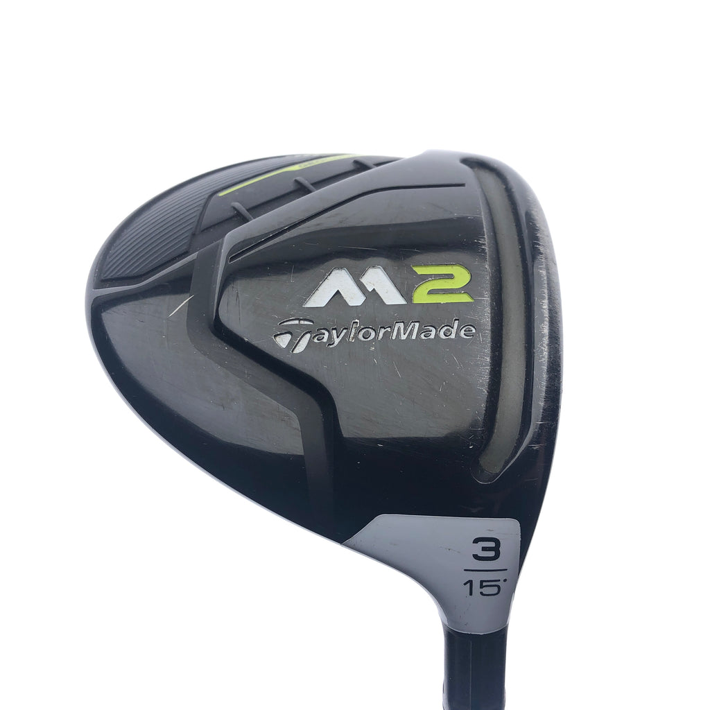 Used TaylorMade M2 2017 3 Fairway Wood / 15 Degrees / Stiff Flex