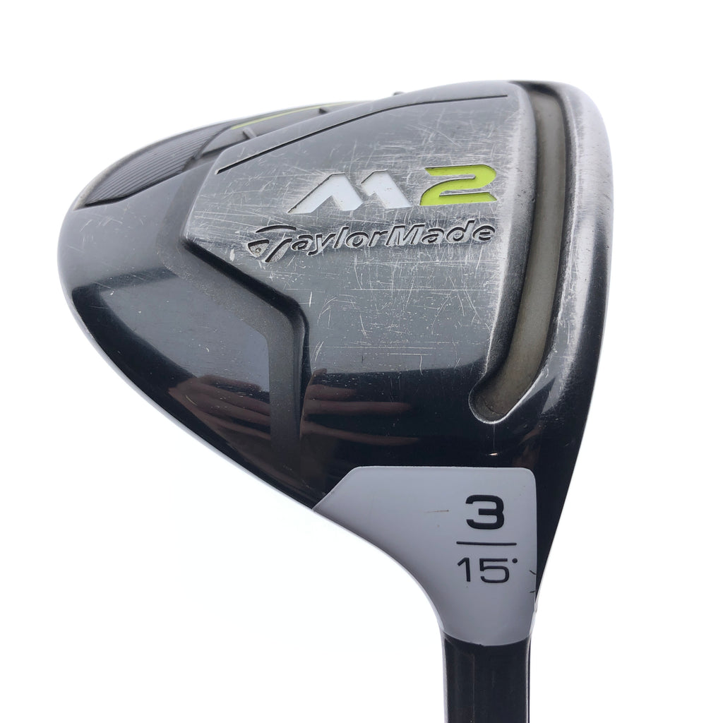 Used TaylorMade M2 2017 3 Fairway Wood / 15 Degrees / Stiff Flex
