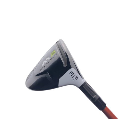 Used TaylorMade M2 2017 3 Fairway Wood / 15 Degrees / X-Stiff Flex