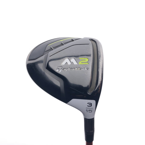 Used TaylorMade M2 2017 3 Fairway Wood / 15 Degrees / X-Stiff Flex