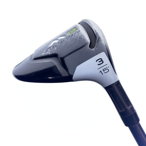 Used TaylorMade M2 2017 3 Fairway Wood / 15.0 Degrees / A Flex