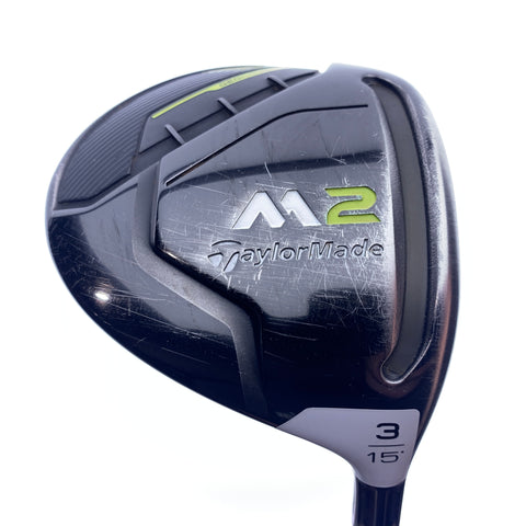 Used TaylorMade M2 2017 3 Fairway Wood / 15.0 Degrees / A Flex