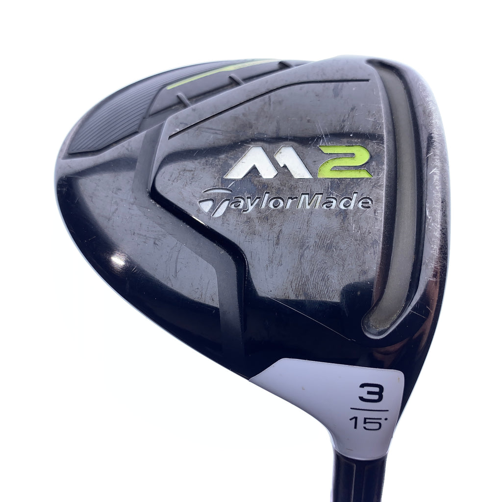 Used TaylorMade M2 2017 3 Fairway Wood / 15.0 Degrees / X-Stiff Flex