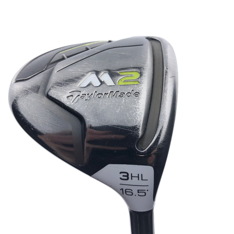 Used TaylorMade M2 2017 3 HL Fairway Wood / 16.5 Degrees / Stiff Flex