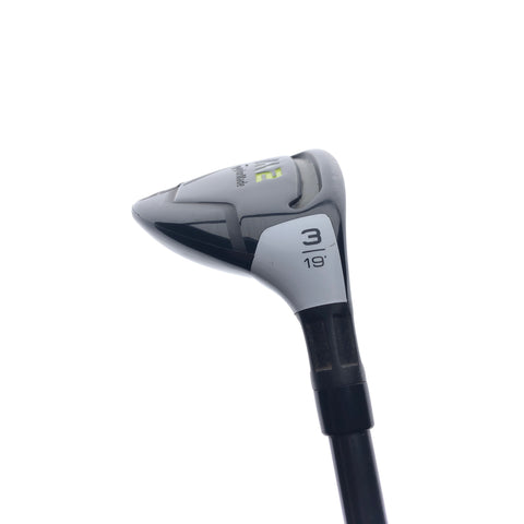 Used TaylorMade M2 2017 3 Hybrid / 19 Degrees / Stiff Flex