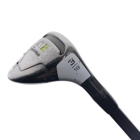 Used TaylorMade M2 2017 3 Hybrid / 19 Degrees / Stiff Flex