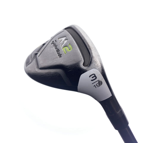 Used TaylorMade M2 2017 3 Hybrid / 19 Degrees / Stiff Flex