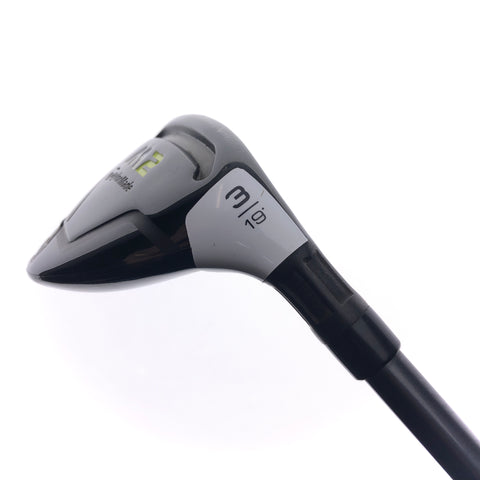 Used TaylorMade M2 2017 3 Hybrid / 19 Degrees / Stiff Flex