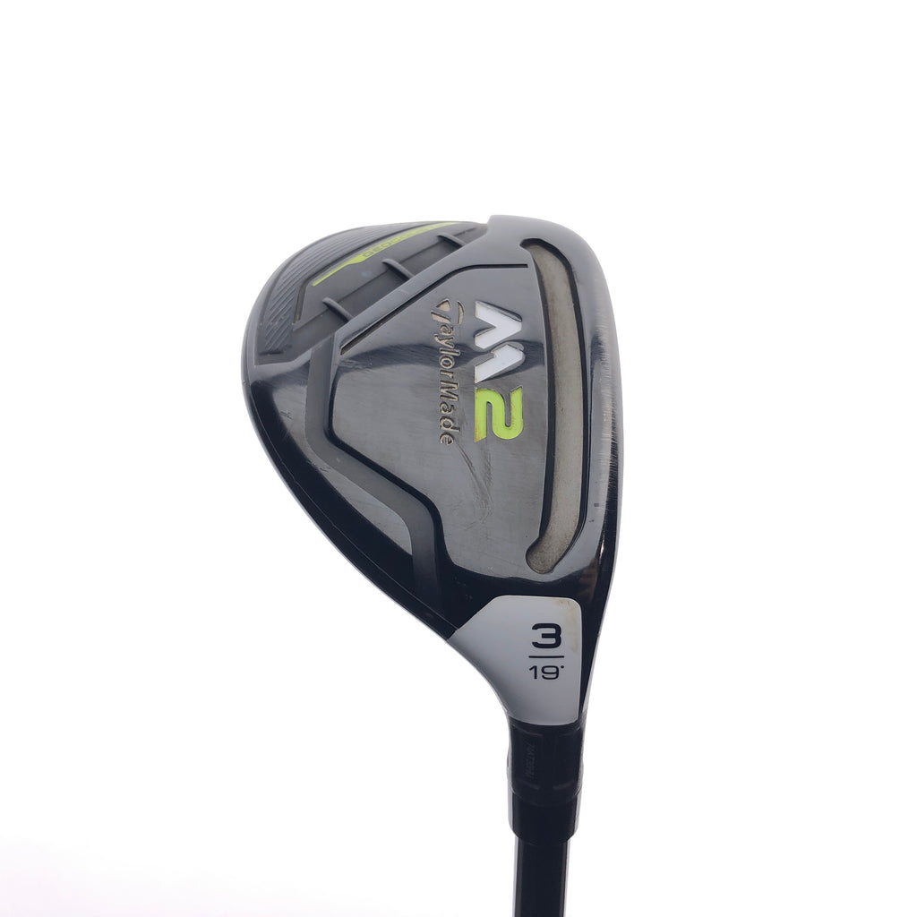 Used TaylorMade M2 2017 3 Hybrid / 19 Degrees / Stiff Flex
