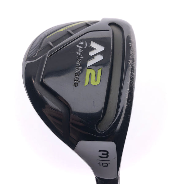 Used TaylorMade M2 2017 3 Hybrid / 19 Degrees / Stiff Flex