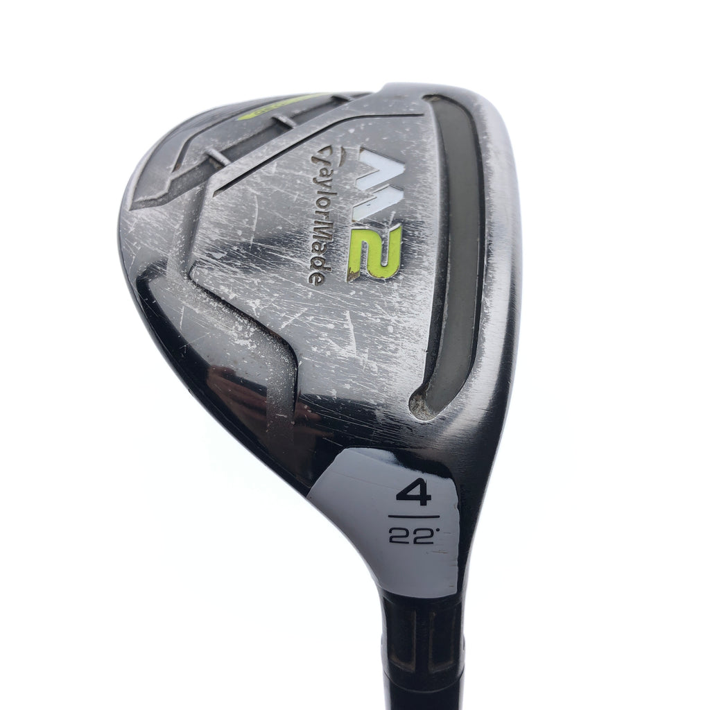 Used TaylorMade M2 2017 4 Hybrid / 22 Degrees / A Flex