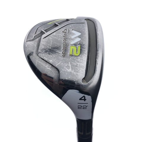 Used TaylorMade M2 2017 4 Hybrid / 22 Degrees / A Flex