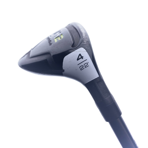 Used TaylorMade M2 2017 4 Hybrid / 22 Degrees / Regular Flex
