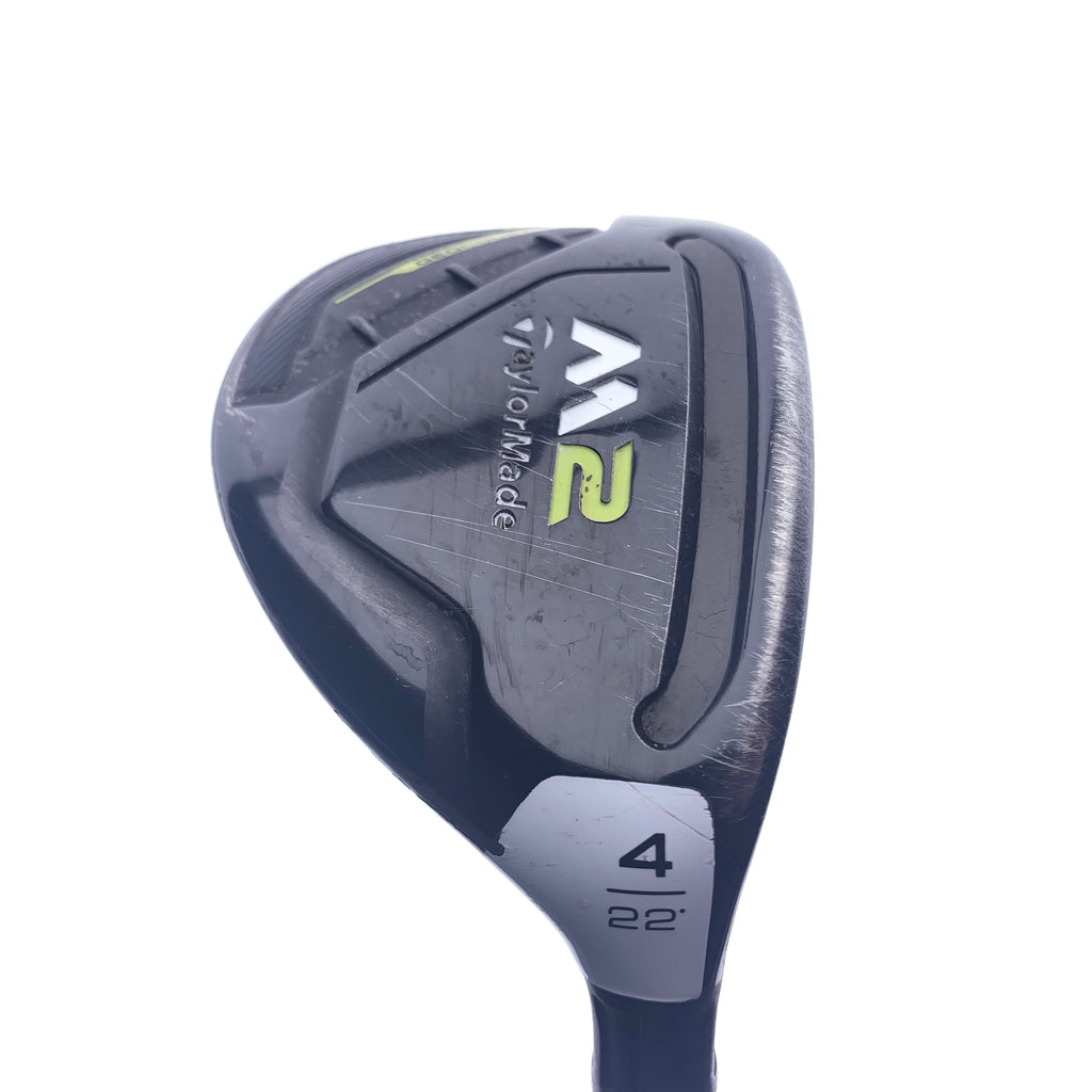 Used TaylorMade M2 2017 4 Hybrid / 22 Degrees / Regular Flex