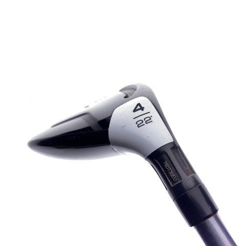 Used TaylorMade M2 2017 4 Hybrid / 22 Degrees / Stiff Flex