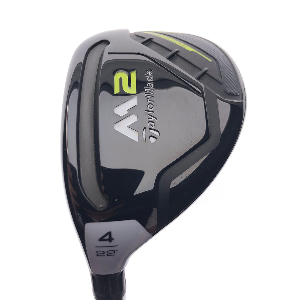 Used TaylorMade M2 2017 4 Hybrid / 22 Degrees / Stiff Flex / Left-Handed