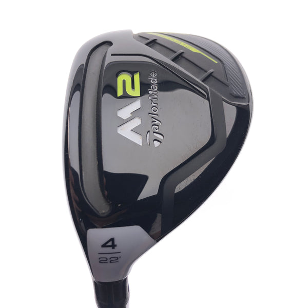 Used TaylorMade M2 2017 4 Hybrid / 22 Degrees / Stiff Flex / Left-Handed
