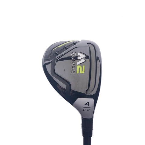 Used TaylorMade M2 2017 4 Hybrid / 22 Degrees / Stiff Flex