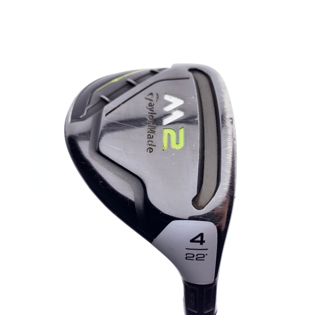 Used TaylorMade M2 2017 4 Hybrid / 22 Degrees / Stiff Flex