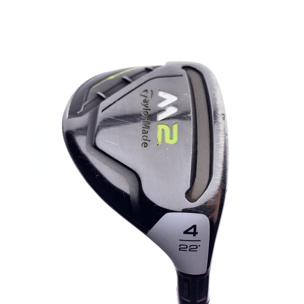 Used TaylorMade M2 2017 4 Hybrid / 22 Degrees / Stiff Flex
