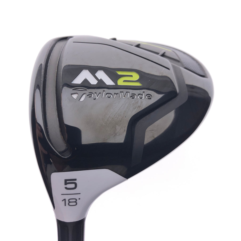 Used TaylorMade M2 2017 5 Fairway Wood / 18 Degrees / Regular Flex / Left-Handed