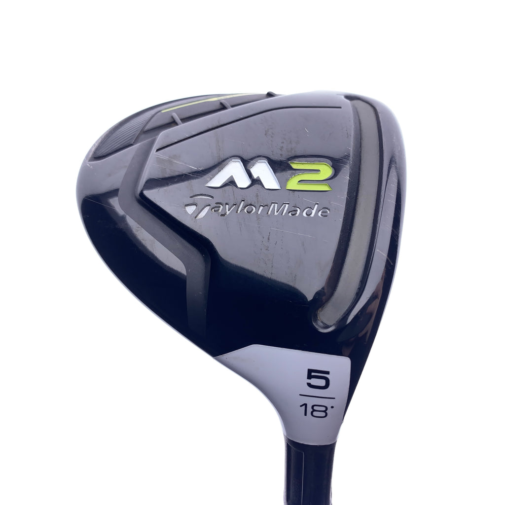Used TaylorMade M2 2017 5 Fairway Wood / 18 Degrees / Regular Flex