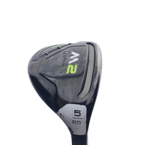 Used TaylorMade M2 2017 5 Hybrid / 25.0 Degrees / Senior Flex