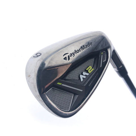 Used TaylorMade M2 2017 9 Iron / 38.0 Degrees / Stiff Flex