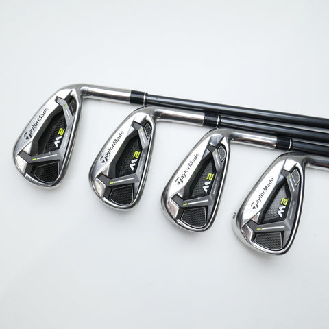 Used TaylorMade M2 2017 Iron Set / 5 - SW / Regular Flex