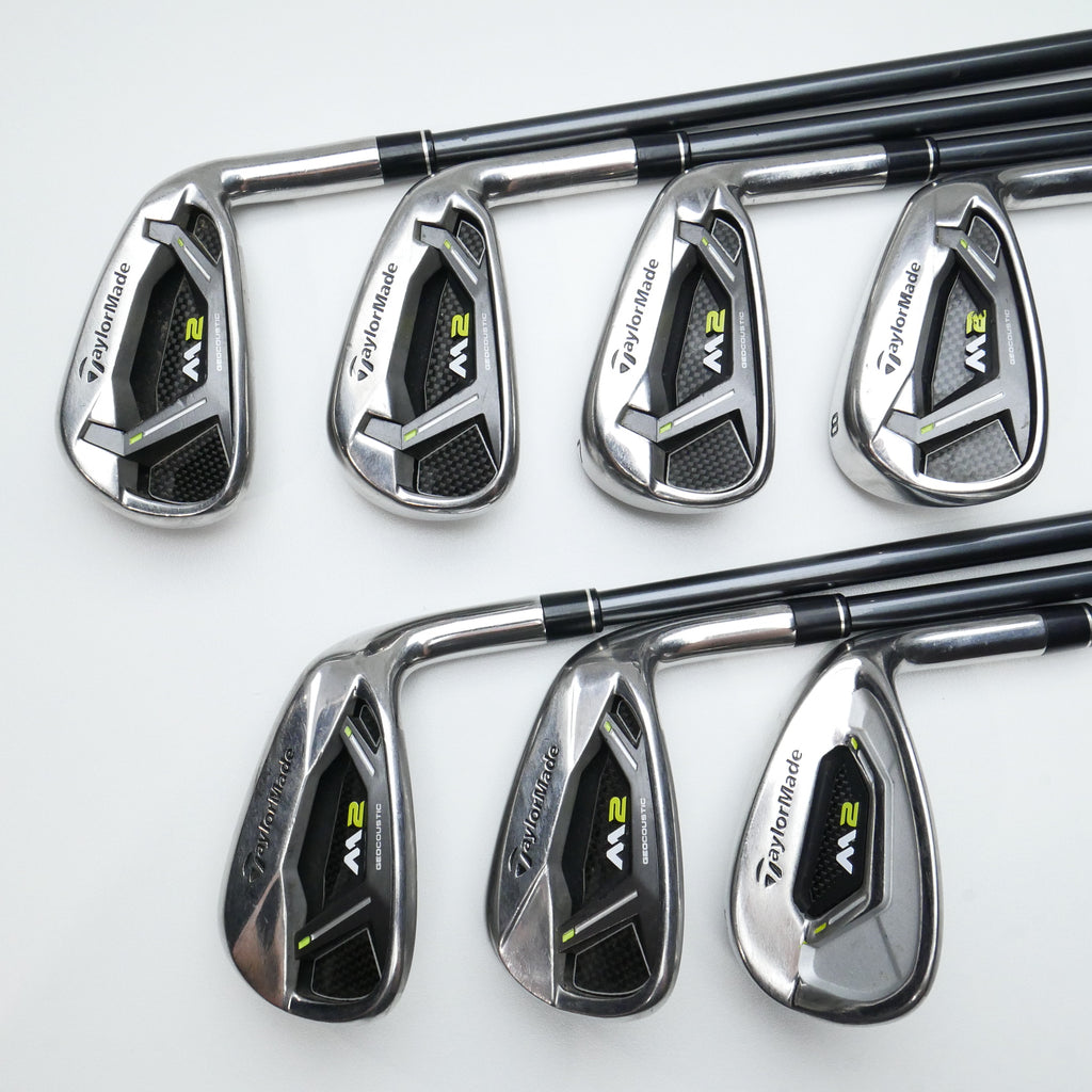 Used TaylorMade M2 2017 Iron Set / 5 - SW / Regular Flex