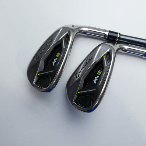 Used TaylorMade M2 2017 Iron Set / 7 - PW + AW / A Flex