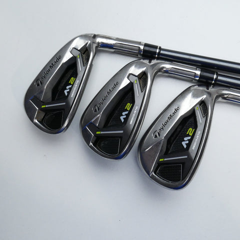 Used TaylorMade M2 2017 Iron Set / 7 - PW + AW / A Flex