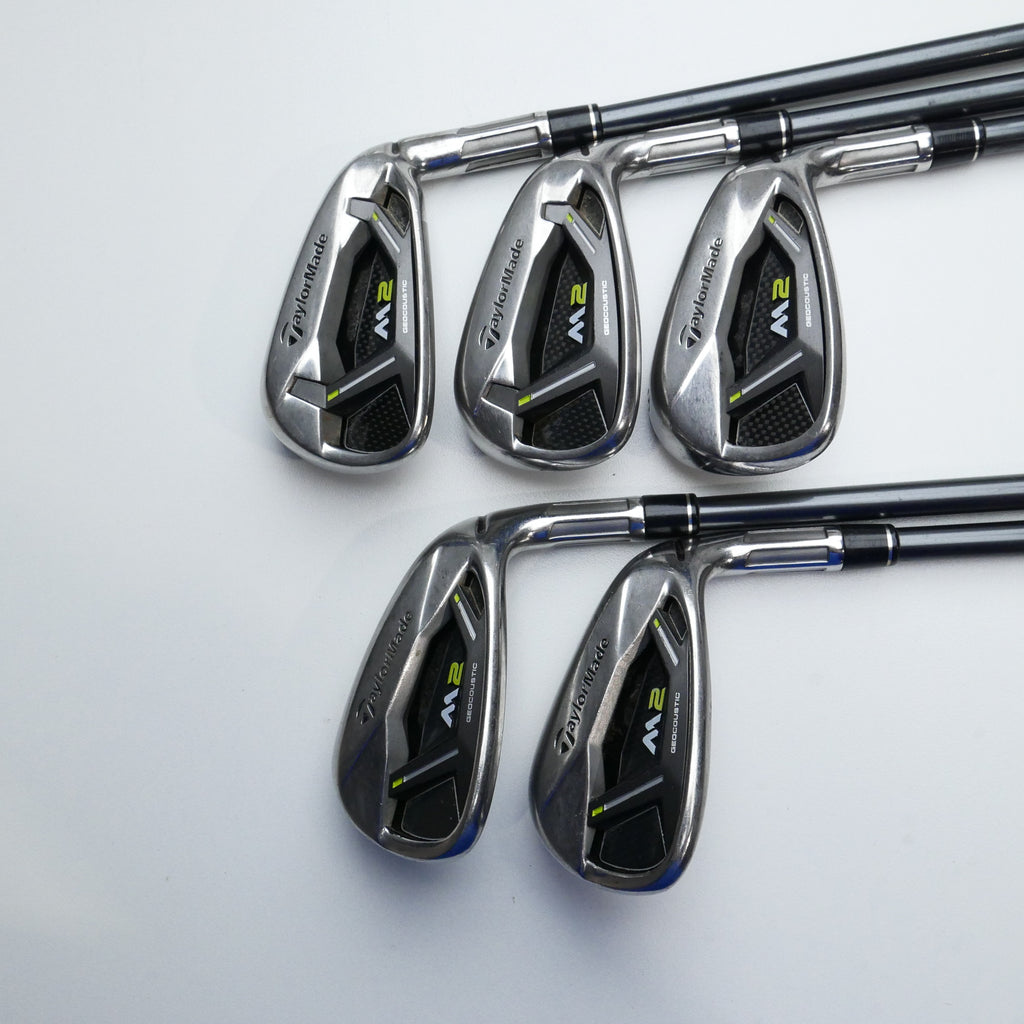 Used TaylorMade M2 2017 Iron Set / 7 - PW + AW / A Flex