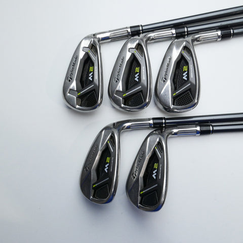 Used TaylorMade M2 2017 Iron Set / 7 - PW + AW / A Flex