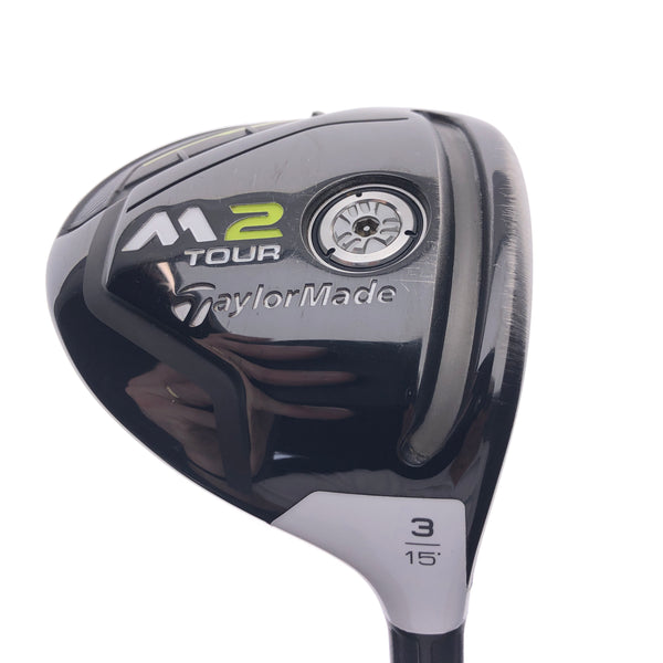 Used TaylorMade M2 Tour 2017 3 Fairway Wood / 15 Degrees / Stiff Flex