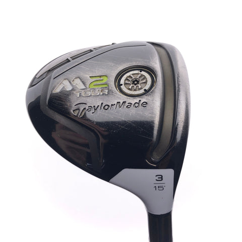 Used TaylorMade M2 Tour 2017 3 Fairway Wood / 15 Degrees / X-Stiff Flex