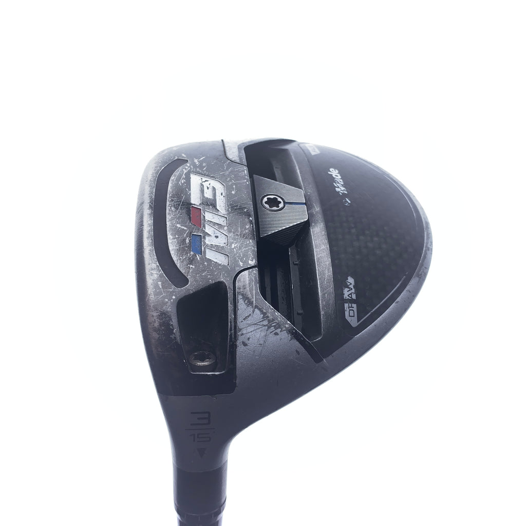 Used TaylorMade M3 3 Fairway Wood / 15.0 Degrees / Stiff Flex / Left-Handed