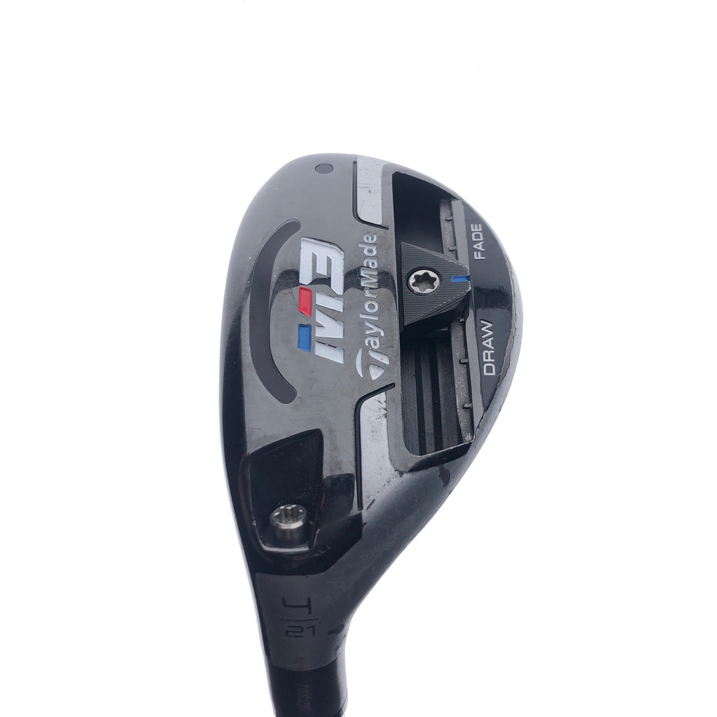 Used TaylorMade M3 4 Hybrid / 21 Degrees / Stiff Flex / Left-Handed