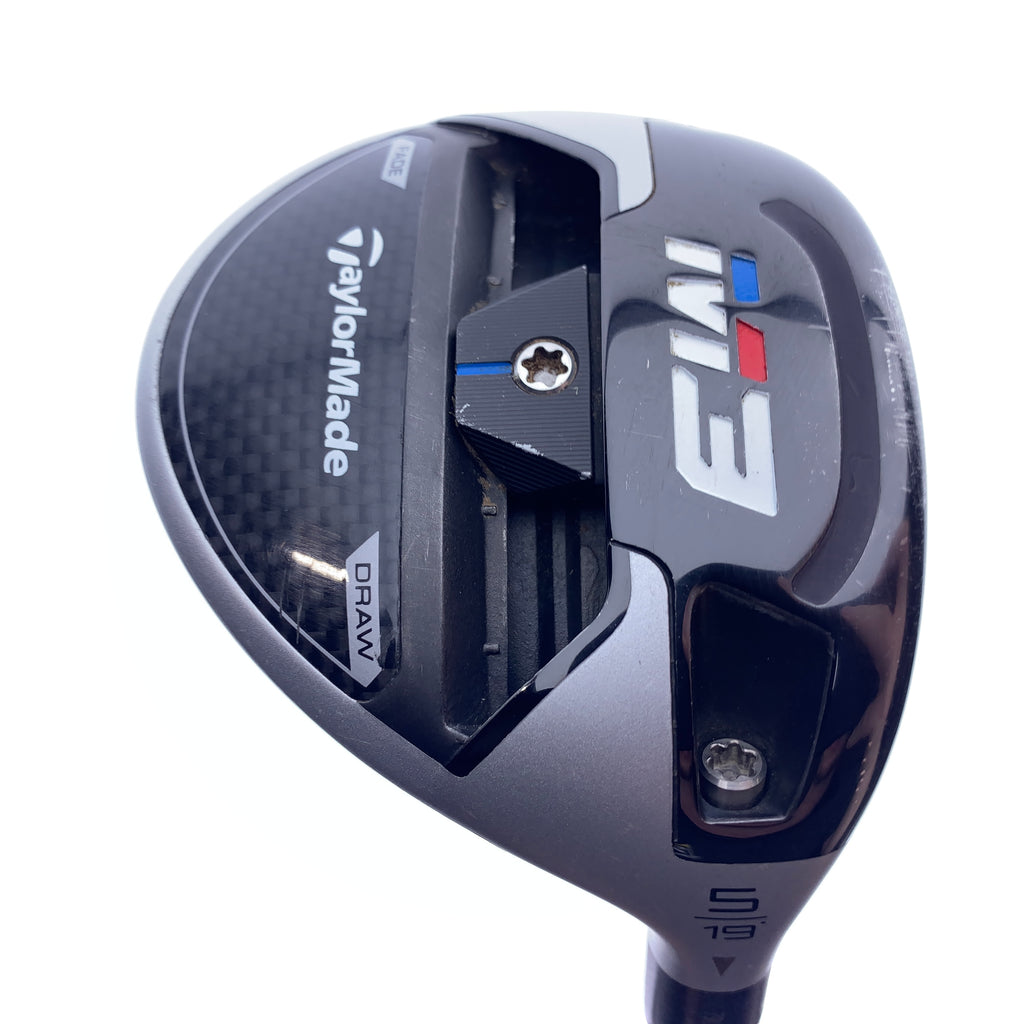Used TaylorMade M3 5 Fairway Wood / 19.0 Degrees / Stiff Flex