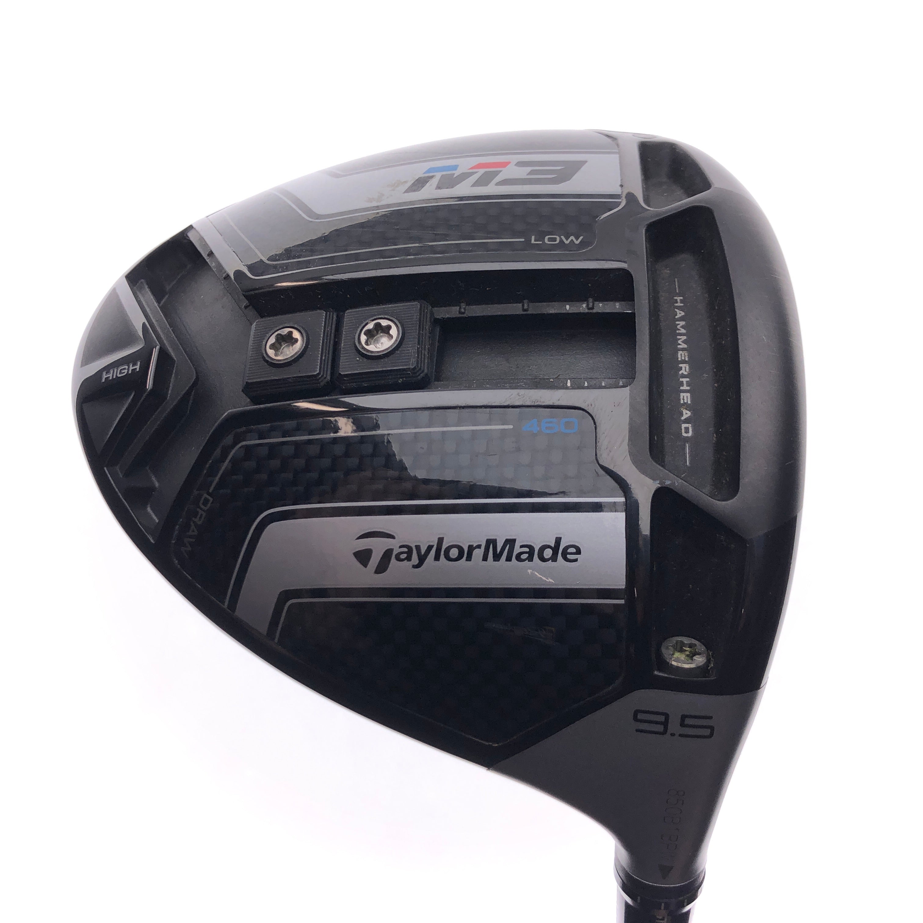 Used TaylorMade M3 Driver / 9.5 Degrees / Stiff Flex