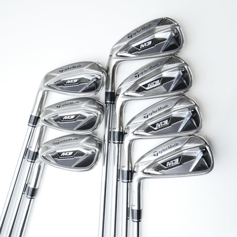 Used TaylorMade M3 Iron Set / 4 - PW / Stiff Flex / Left-Handed