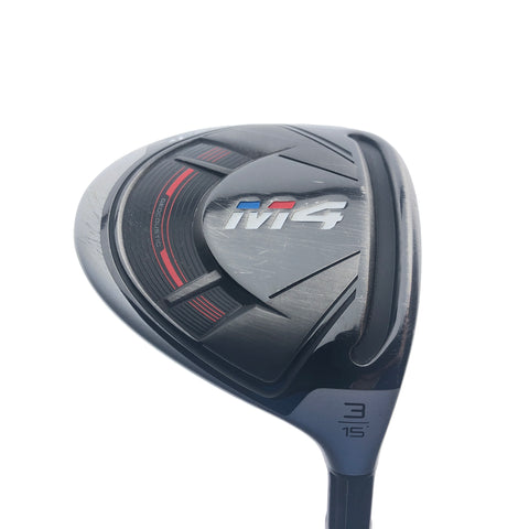 Used TaylorMade M4 3 Fairway Wood / 15 Degrees / Regular Flex