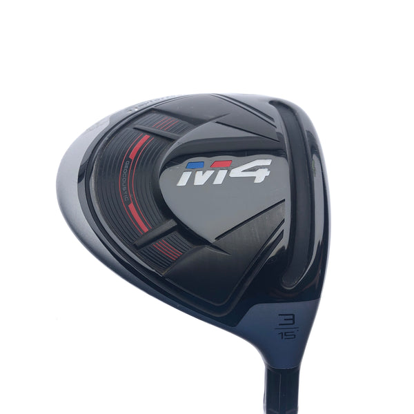 Used TaylorMade M4 3 Fairway Wood / 15 Degrees / Regular Flex